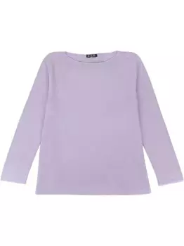 Свитер с вырезом-лодочкой Loro Piana, фиолетовый