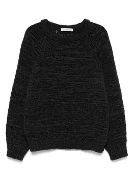 Свитер с вырезом-лодочкой Philosophy Di Lorenzo Serafini, черный