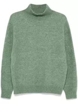Свитер с высоким воротником Alysi, зеленый