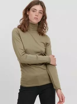 Свитер с высоким воротником эрафа Ichi, зеленый