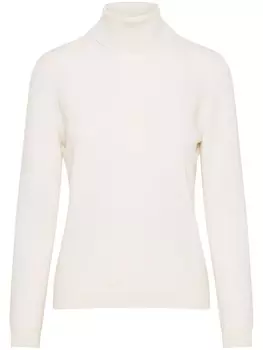 Свитер с высоким воротником Barba, белый