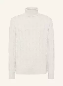 Свитер с высоким воротником Boggi Milano, белый