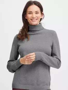 Свитер с высоким воротником bymanina B.Young, серый