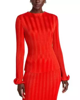 Свитер с высоким воротником Carys SIMKHAI, красный
