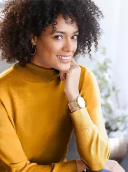 Свитер с высоким воротником Classic Basics "Пуловер", цвет Ocker