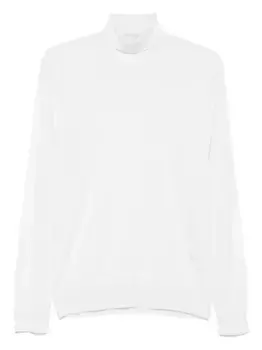 Свитер с высоким воротником Fedeli, белый
