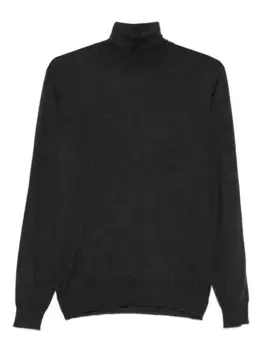 Свитер с высоким воротником Fedeli, серый