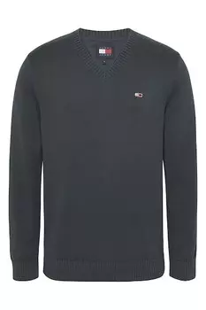 Свитер с высоким воротником из органического хлопка Tommy Jeans, зеленый