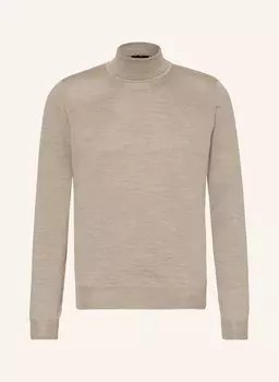 Свитер с высоким воротником из шерсти мериноса Sand Copenhagen, бежевый