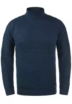 Свитер с высоким воротником из смесового материала "BLEND BHCarrizo", цвет Dress Blues