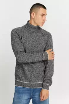 Свитер с высоким воротником из смесового материала "BLEND BHPullover", кремовый