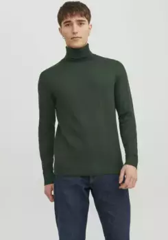 Свитер с высоким воротником Jack & Jones "JJEEMIL KNIT ROLL NECK NOOS", цвет Mountain View