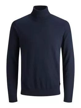 Свитер с высоким воротником Jack & Jones, синий