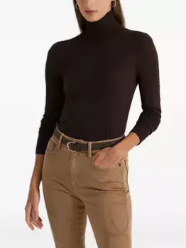 Свитер с высоким воротником Lauren Ralph Lauren, коричневый
