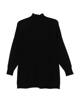 Свитер с высоким воротником Marella, черный