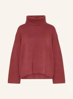 Свитер с высоким воротником Mrs & Hugs, красный