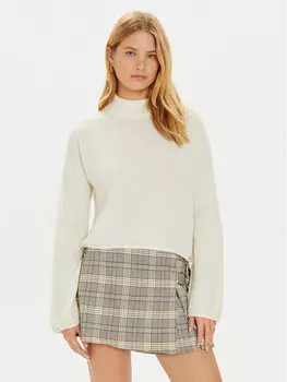 Свитер с высоким воротником обычного кроя Brave Soul, экрю