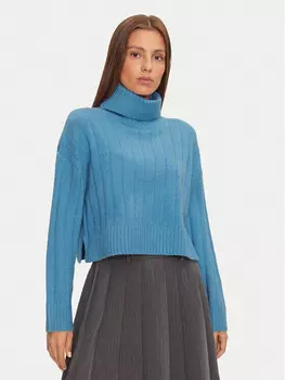 Свитер с высоким воротником обычного кроя Brave Soul, синий