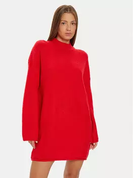 Свитер с высоким воротником обычного кроя Brave Soul, красный