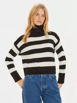 Свитер с высоким воротником обычного кроя Brave Soul, черный