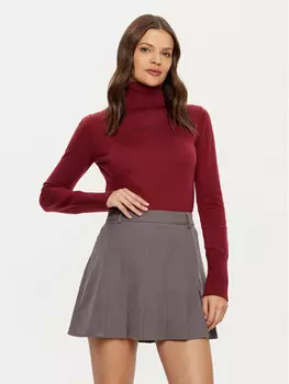 Свитер с высоким воротником обычного кроя Guess Jeans, красный