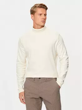 Свитер с высоким воротником обычного кроя Hechter Paris, экрю