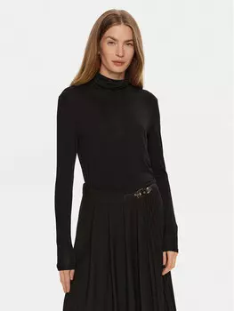 Свитер с высоким воротником обычного кроя Lola Casademunt, черный