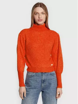 Свитер с высоким воротником обычного кроя Ltb, красный