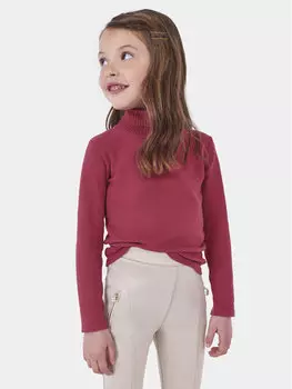 Свитер с высоким воротником обычного кроя Mayoral, красный