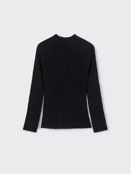 Свитер с высоким воротником обычного кроя Mayoral, черный