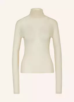 Свитер с высоким воротником Patrizia Pepe, бежевый