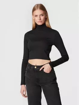 Свитер с высоким воротником приталенного кроя Levi's, черный