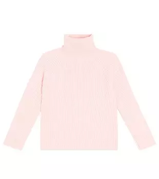 Свитер с высоким воротником rosti из смесовой шерсти Morley, розовый