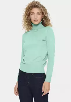 Свитер с высоким воротником Saint Tropez "J2046, MilaSZ Rollneck Pullover", цвет Limpet Shell
