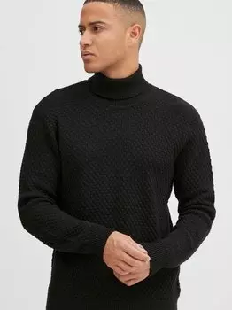 Свитер с высоким воротником sdclive Solid, черный