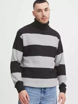 Свитер с высоким воротником sdserge Solid, серый