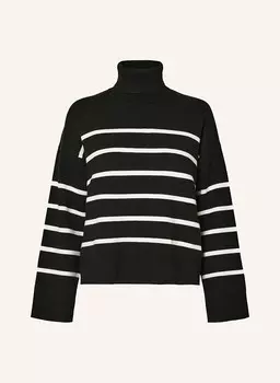 Свитер с высоким воротником Selected, черный