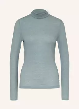 Свитер с высоким воротником windsor., бирюзовый