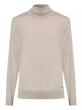 Свитер с высоким воротом Brioni, нейтральный