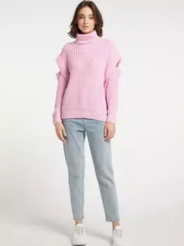Свитер с высоким воротом Mymo, розовый