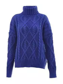 Свитер с высоким воротом Mymo, синий