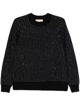 Свитер с заклепками Michael Michael Kors, черный