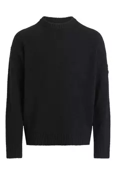 Свитер с заниженными рукавами Calvin Klein Jeans, черный