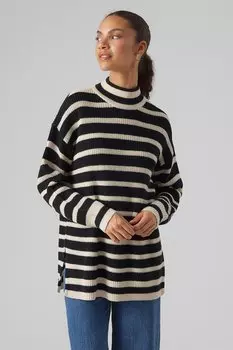 Свитер с заниженными рукавами Vero Moda, белый