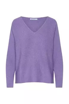 Свитер с заостренным воротником Greenpoint, фиолетовый