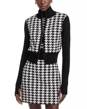 Свитер с застежкой-молнией спереди из риса TOCCIN, мультиколор