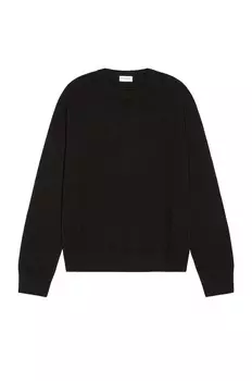 Свитер Saint Laurent Crew Neck, черный