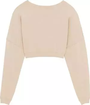 Свитер Saint Laurent Cropped 'Powder', синий