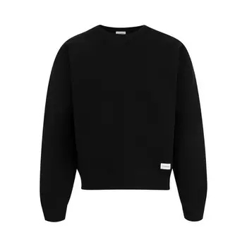 Свитер Saint Laurent Oversized Sweater Black, черный