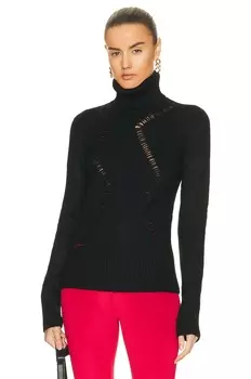 Свитер Saint Laurent Turtleneck, нуар